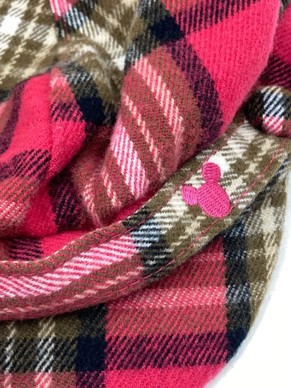 Disney Parks Newsboy Cap Pink Plaid inspired by classic British Design Mickey